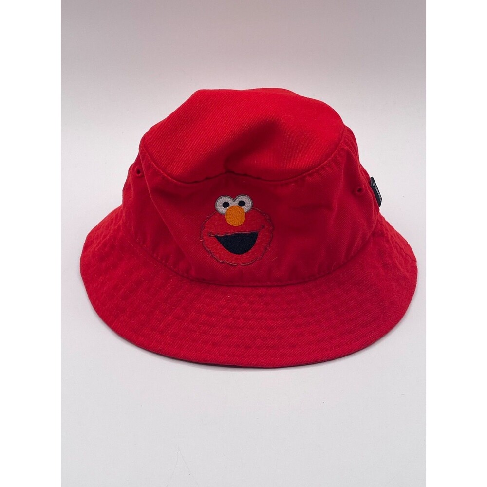 Cookie Monster Coppertone Red Bucket Sun Hat Sesame Street 12 - 18 months Elmo